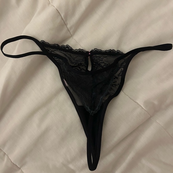 lace string thong - Picture 3 of 5